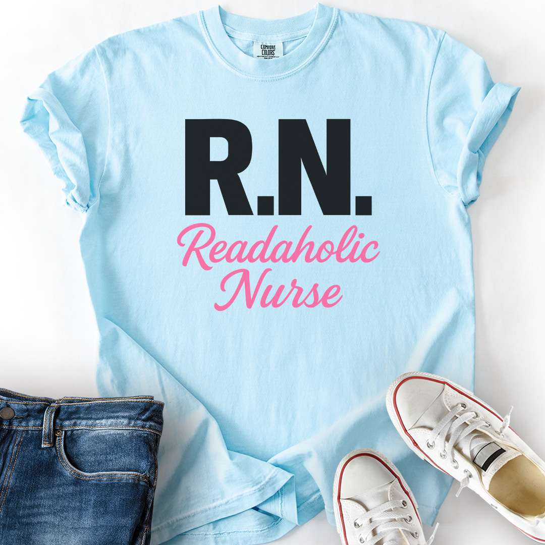 Readaholic Nurse T-Shirt