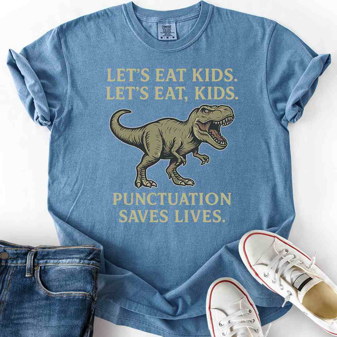 Let's Eat Kids Punctuation T-Shirt