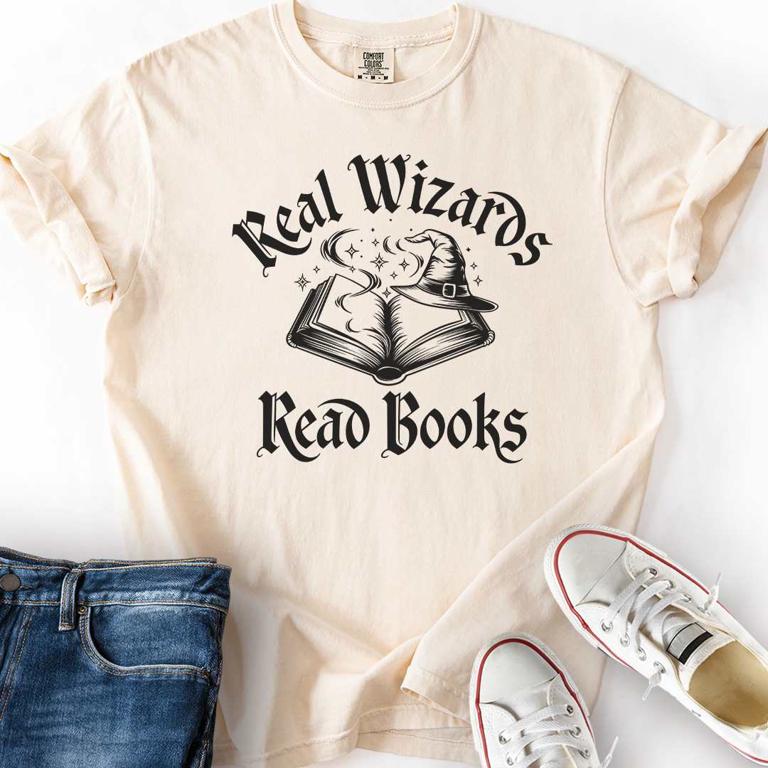 Spell Book Wizard T-Shirt