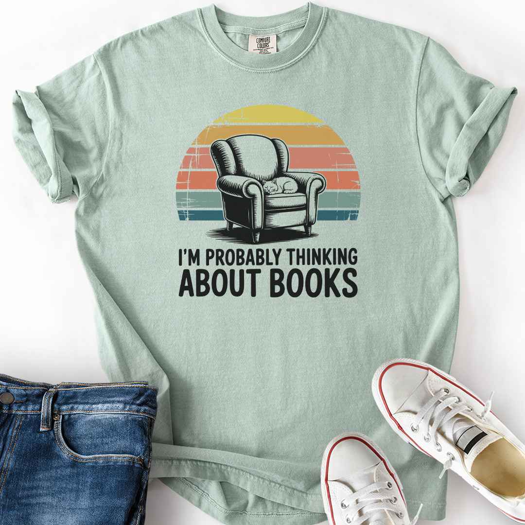 Thinking About Books T-Shirt