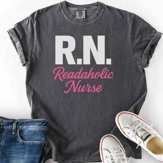 Readaholic Nurse T-Shirt