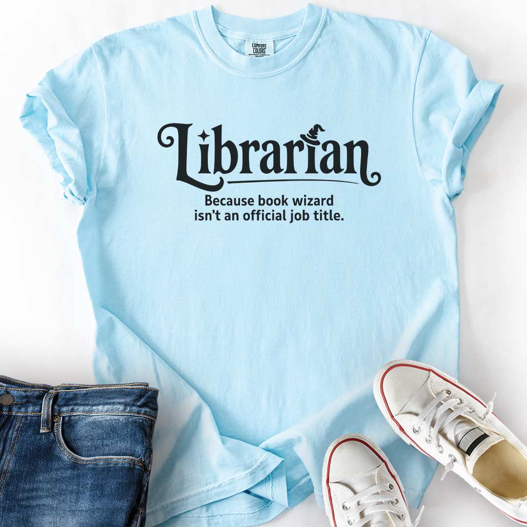 Librarian Book Wizard T-Shirt