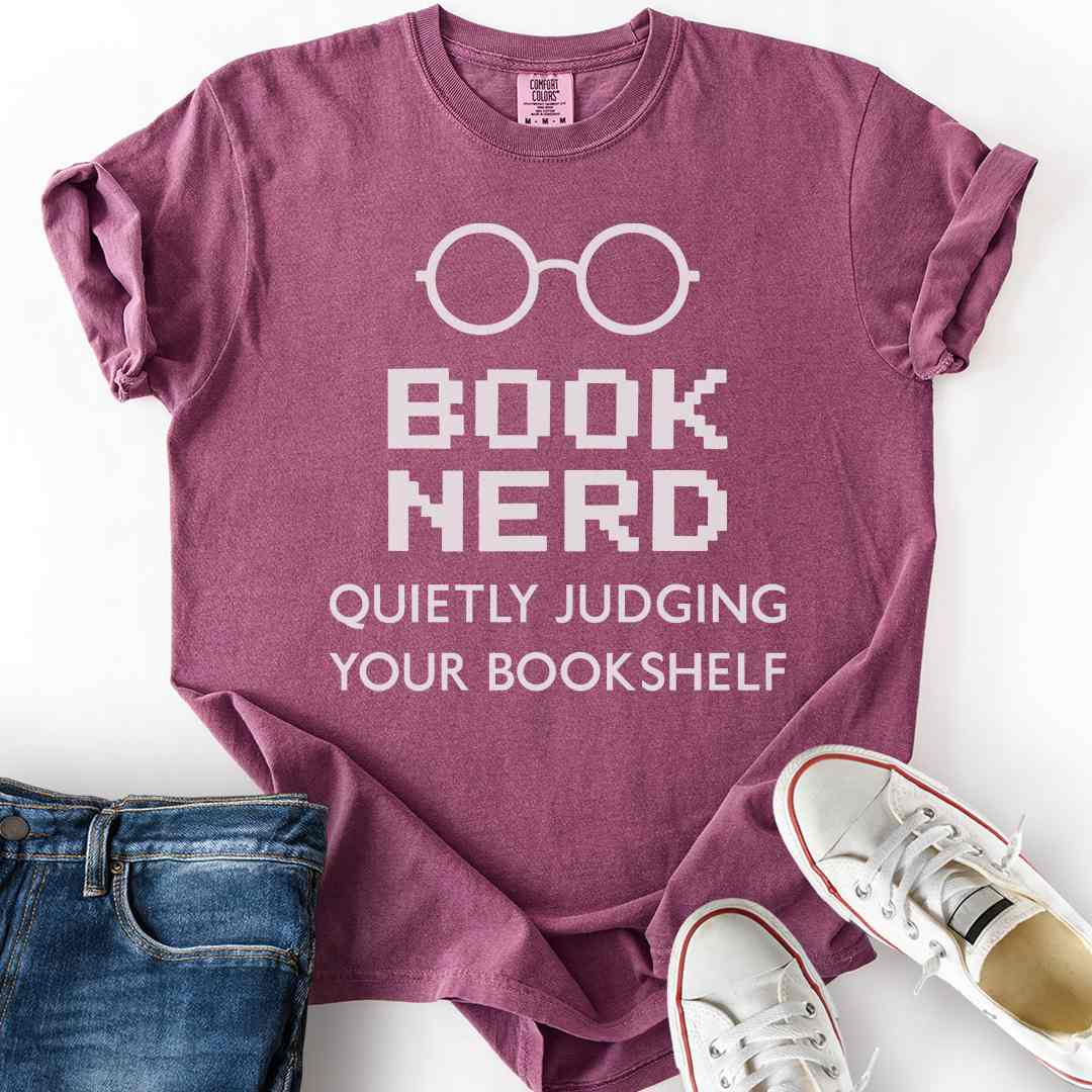 Book Nerd Judging Books T-Shirt