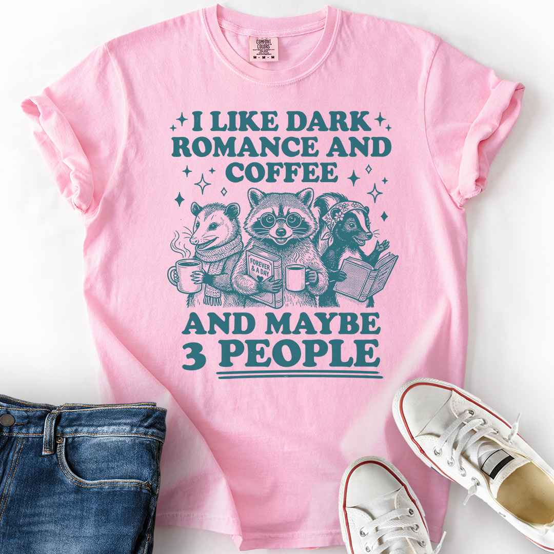 Dark Romance And 3 People T-Shirt