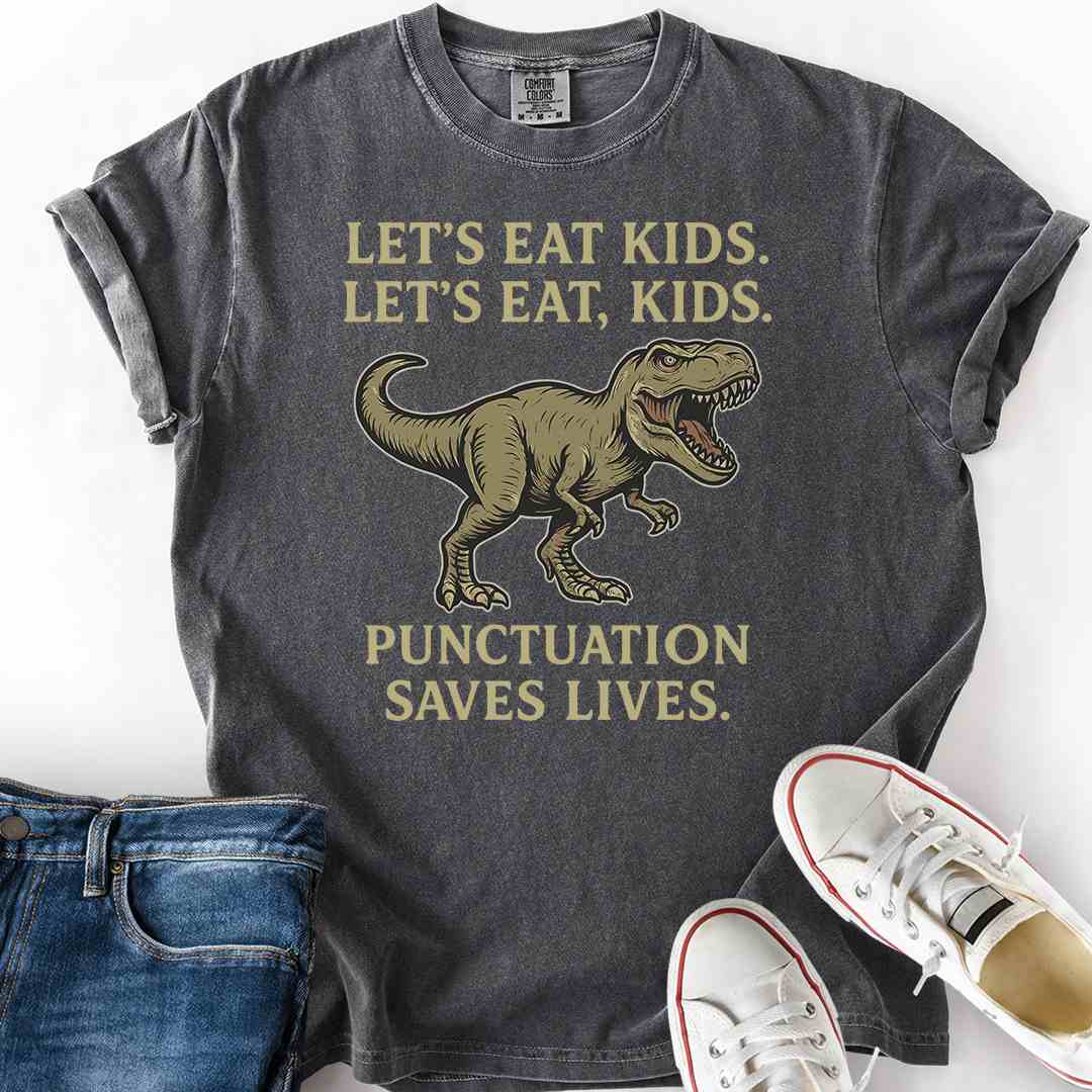 Let's Eat Kids Punctuation T-Shirt