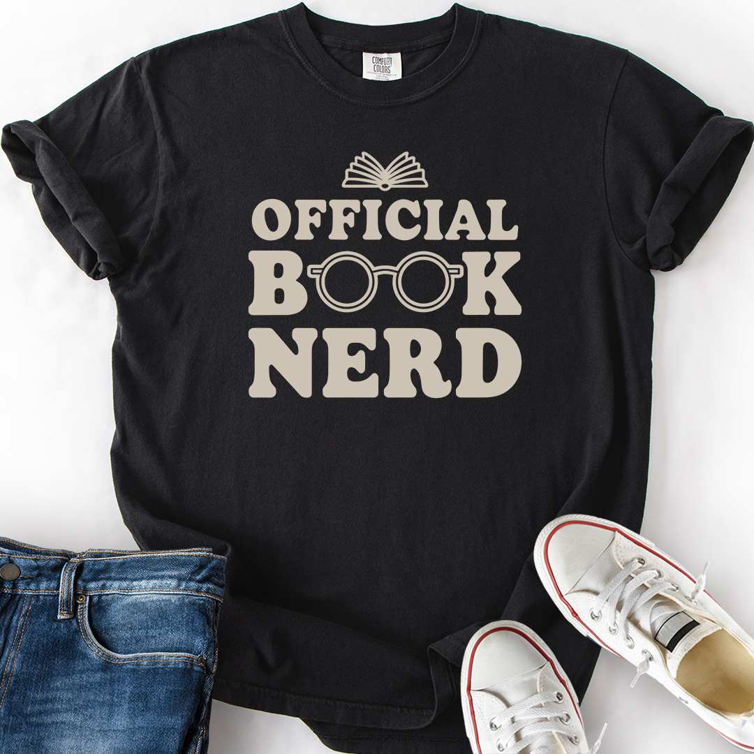 Official Book Nerd T-Shirt