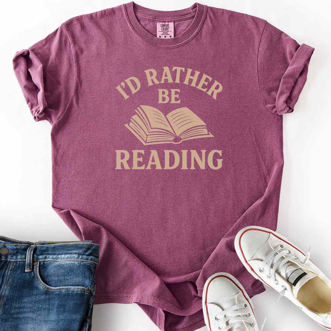 Rather Be Reading T-Shirt