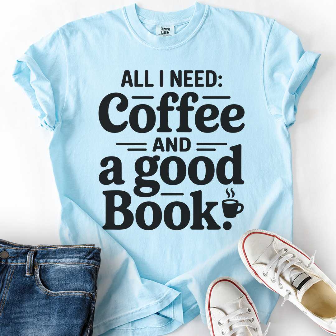 Coffee And Good Book T-Shirt