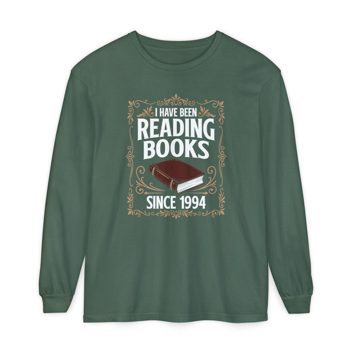 Personalized Reading Since Year Long Sleeve Shirt