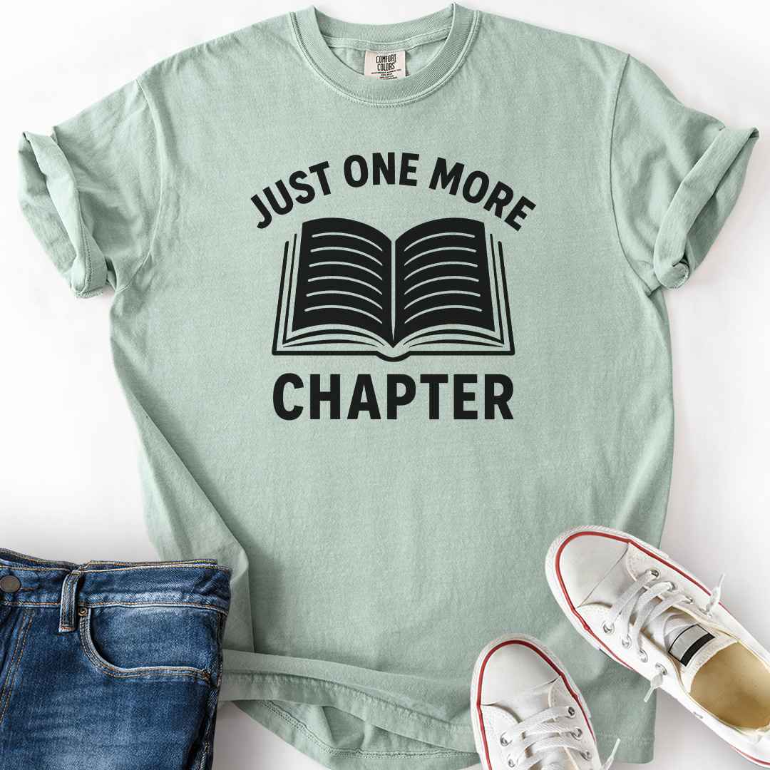 One More Chapter Open Book T-Shirt