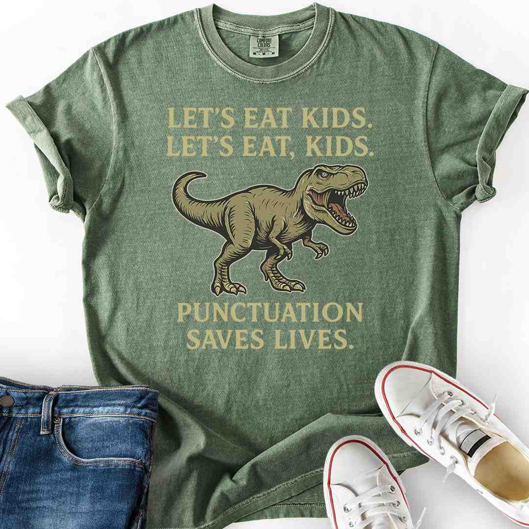 Let's Eat Kids Punctuation T-Shirt