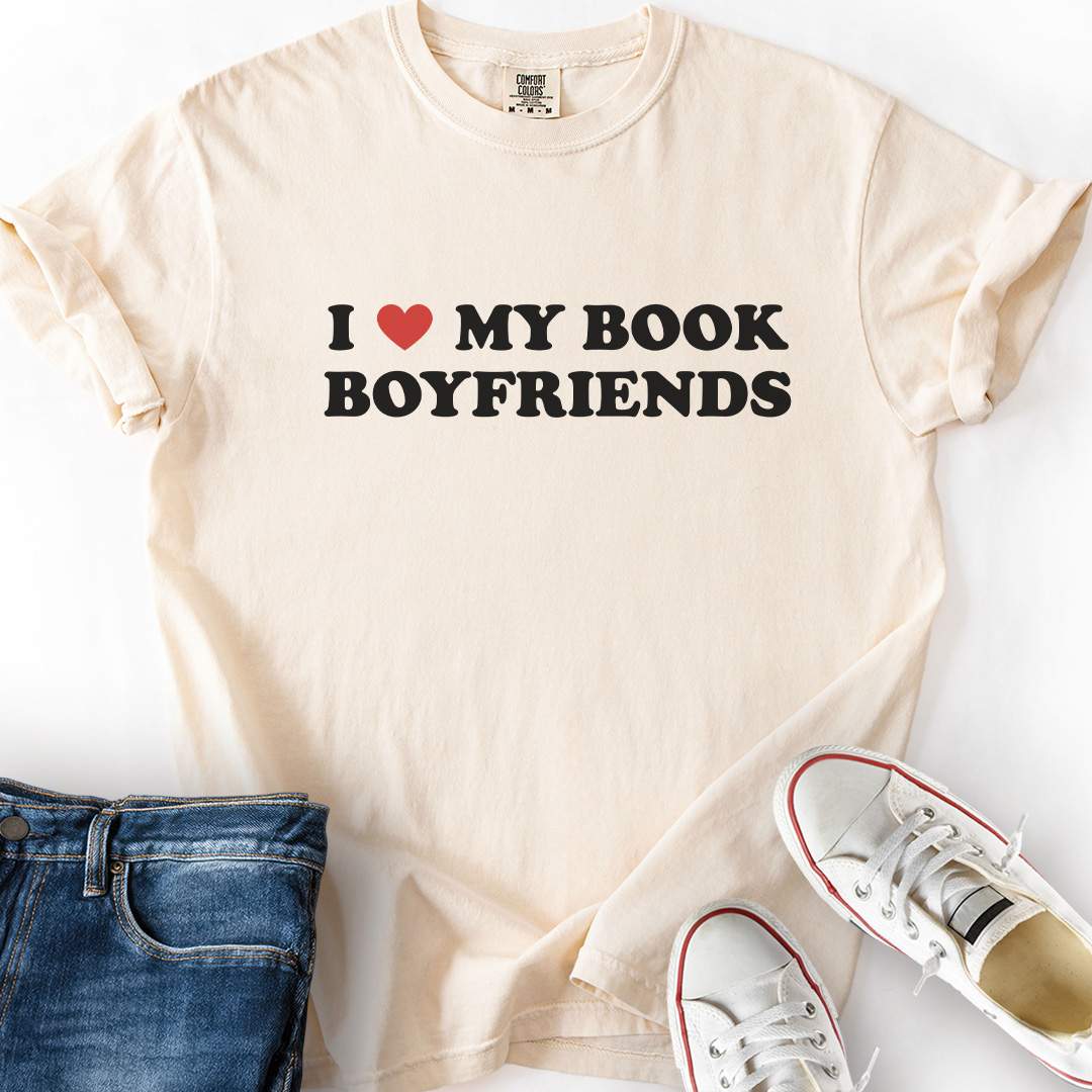I Love My Book Boyfriends T-Shirt