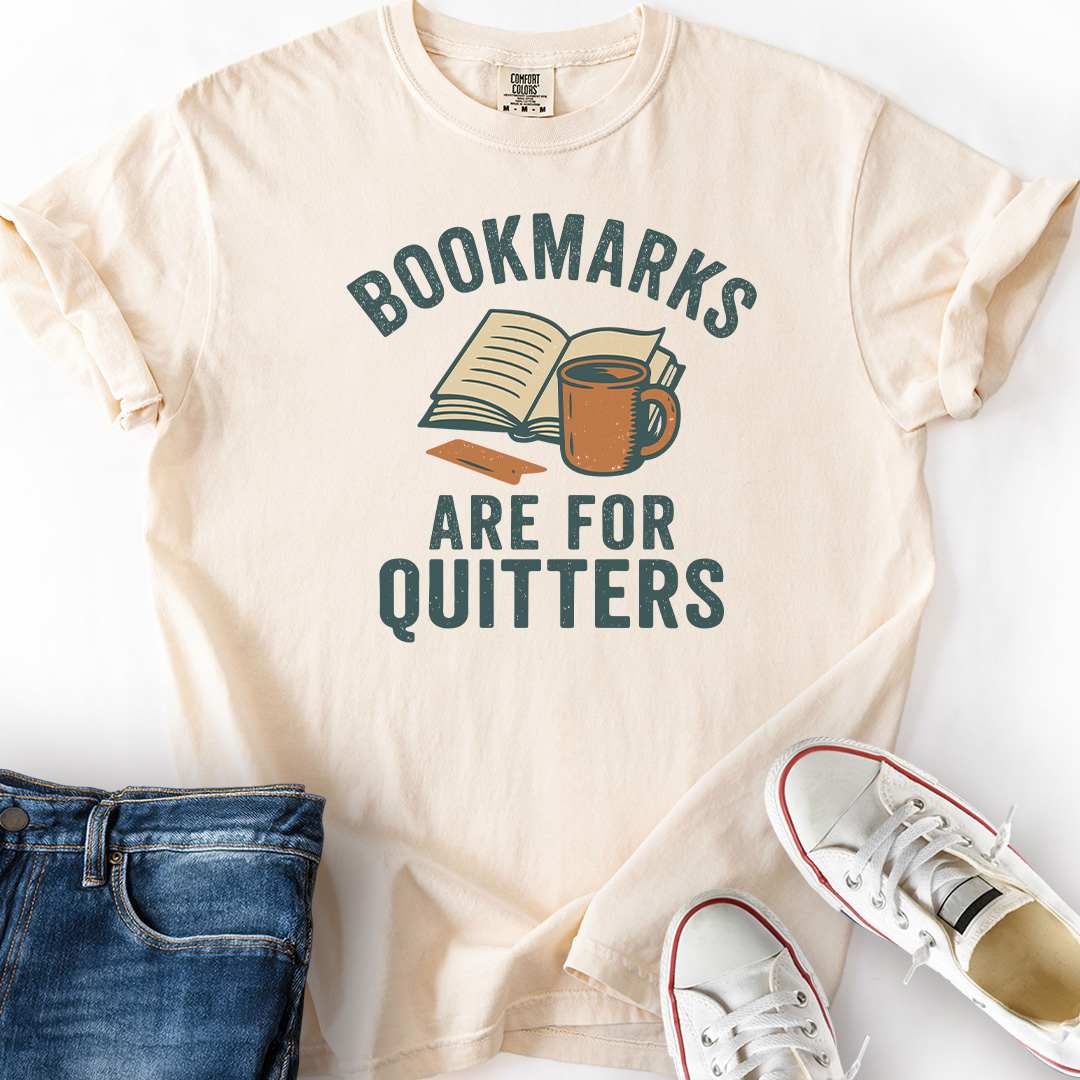 No Bookmarks Color with Coffee T-Shirt