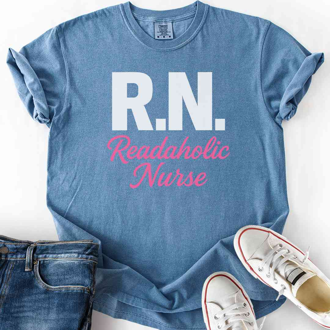 Readaholic Nurse T-Shirt