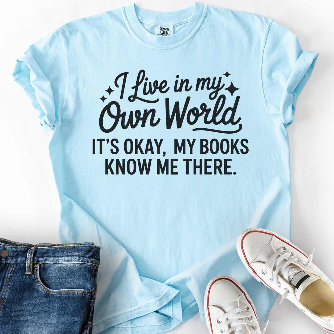 I Live In My Own World T-Shirt