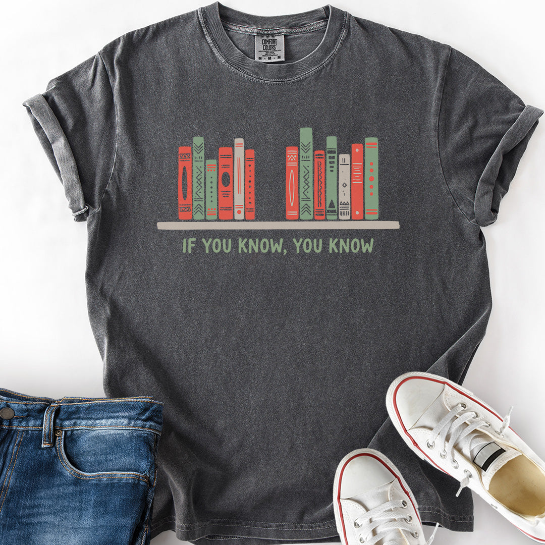 Six-Seven Bookshelf T-Shirt