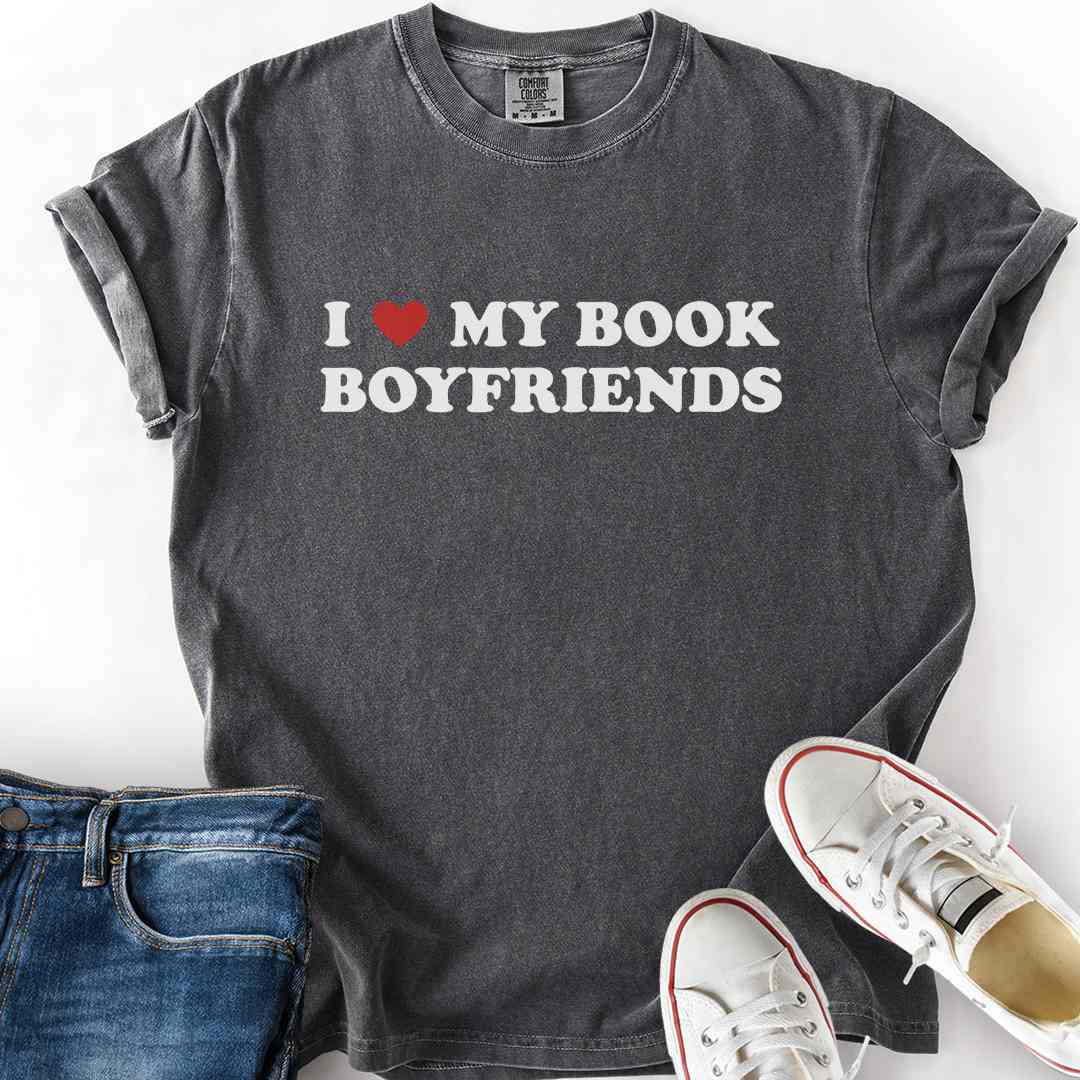 I Love My Book Boyfriends T-Shirt