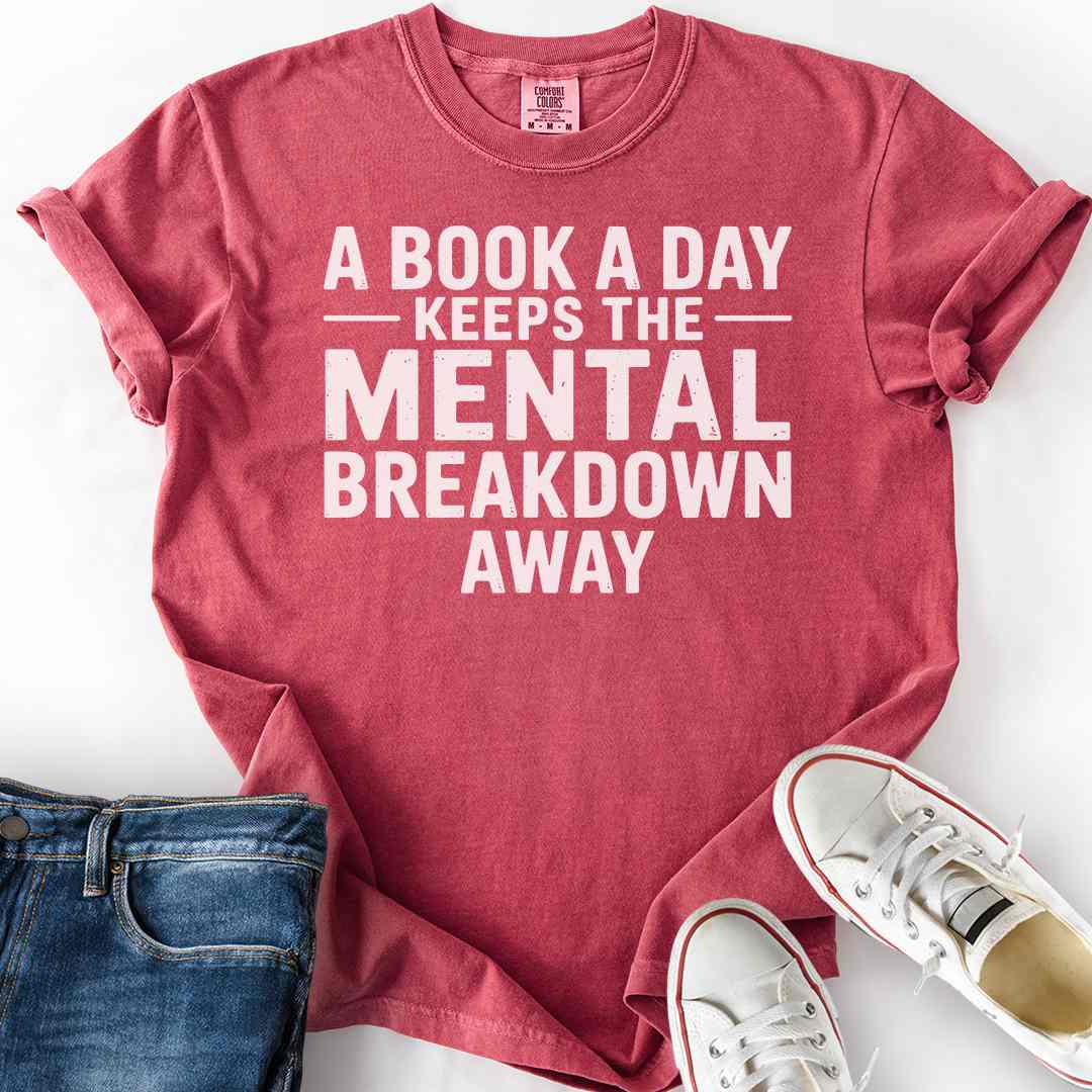A Book A Day Bold T-Shirt