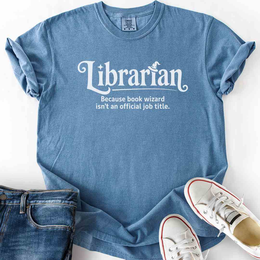 Librarian Book Wizard T-Shirt