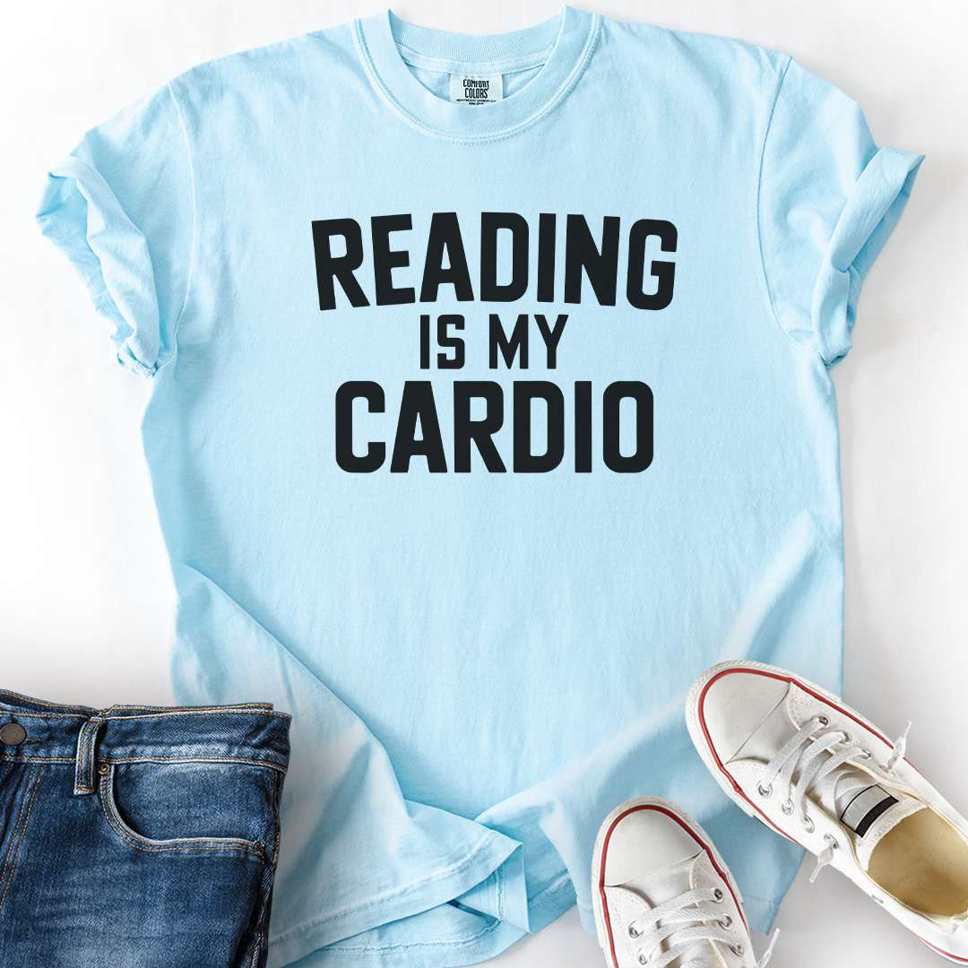 Reading is My Cardio Bold T-Shirt