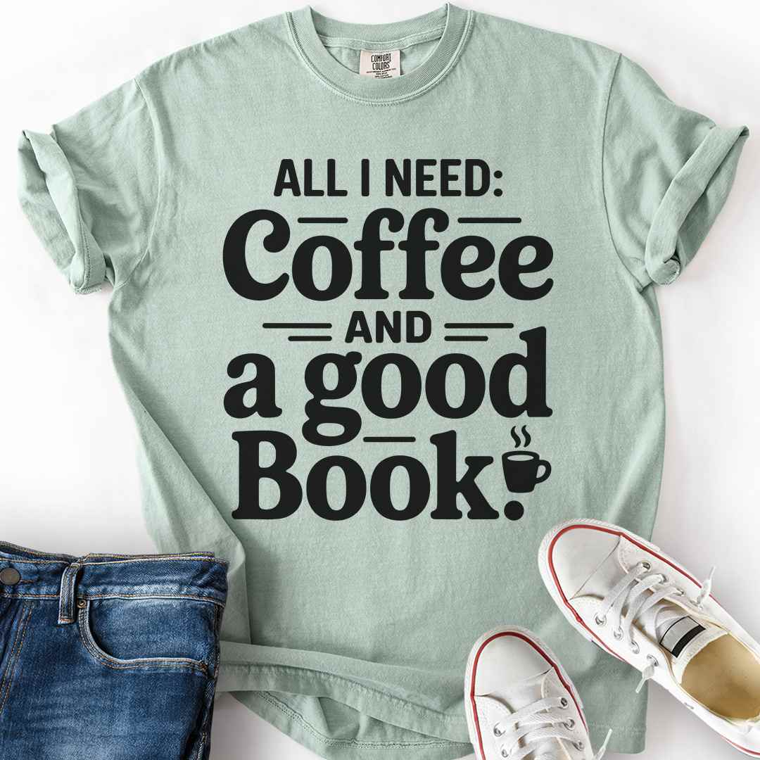 Coffee And Good Book T-Shirt