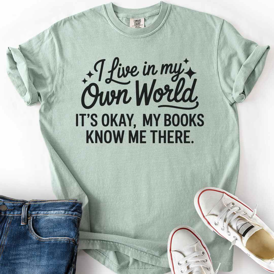 I Live In My Own World T-Shirt