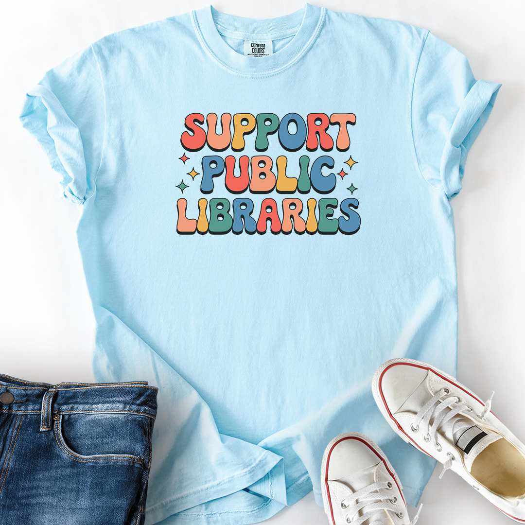 Support Public Libraries T-Shirt