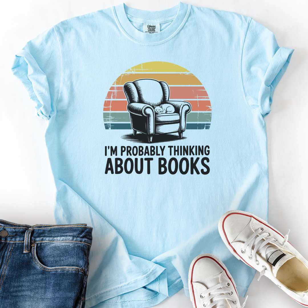 Thinking About Books T-Shirt