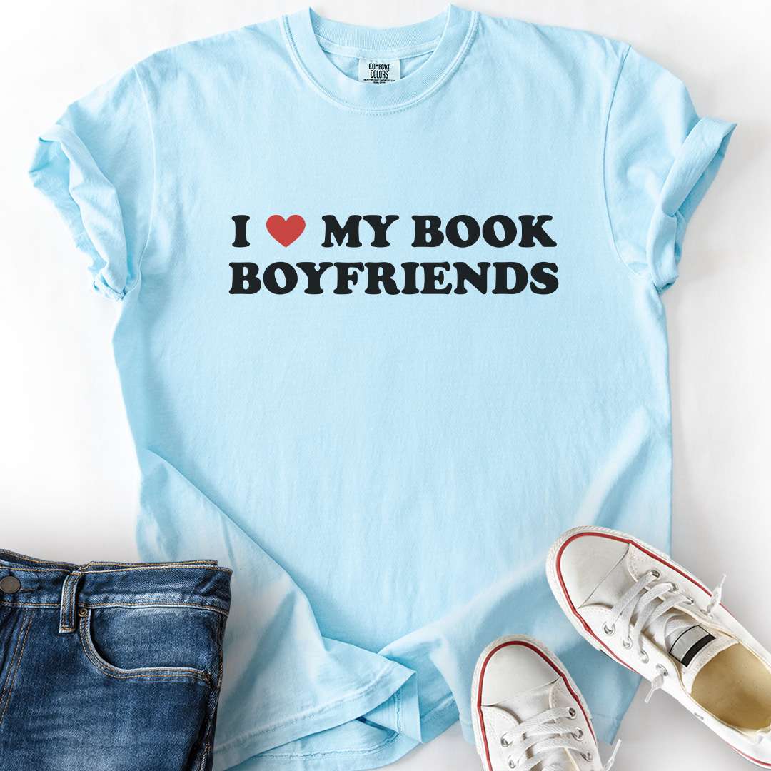 I Love My Book Boyfriends T-Shirt