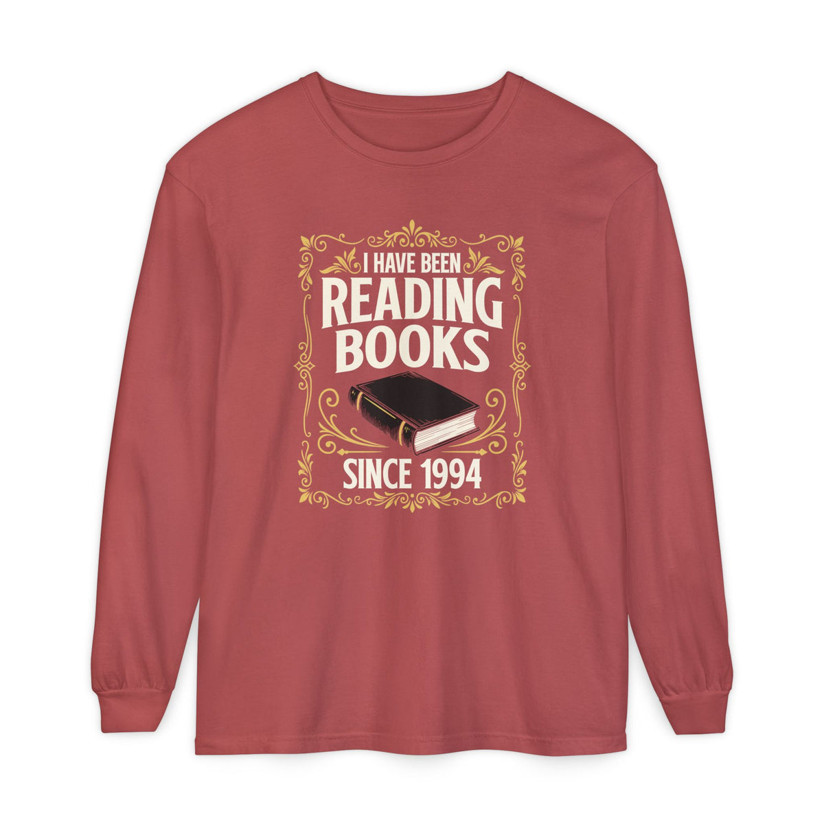 Personalized Reading Since Year Long Sleeve Shirt