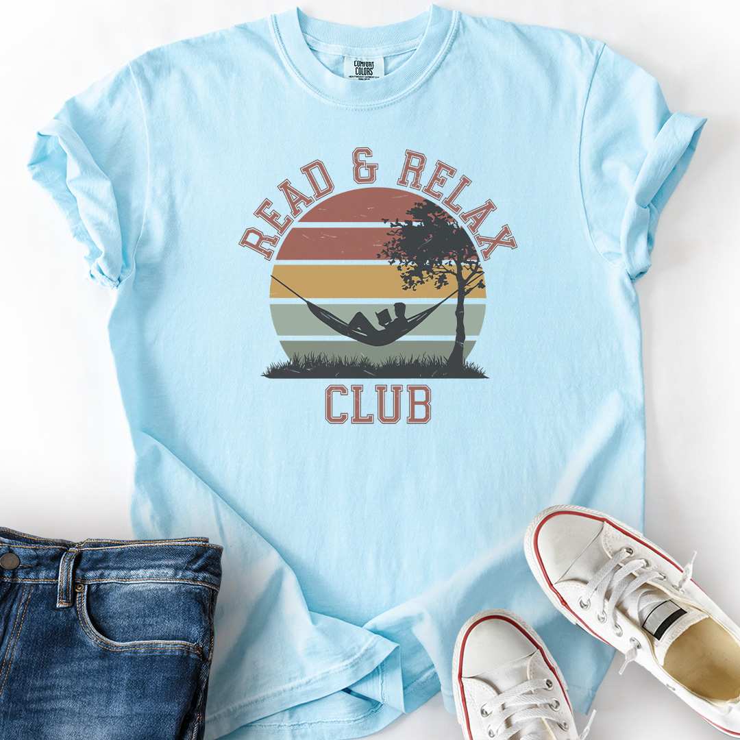 Read and Relax Club T-Shirt