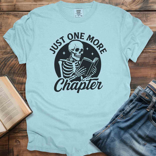 Just One More Chapter Skeleton T-Shirt
