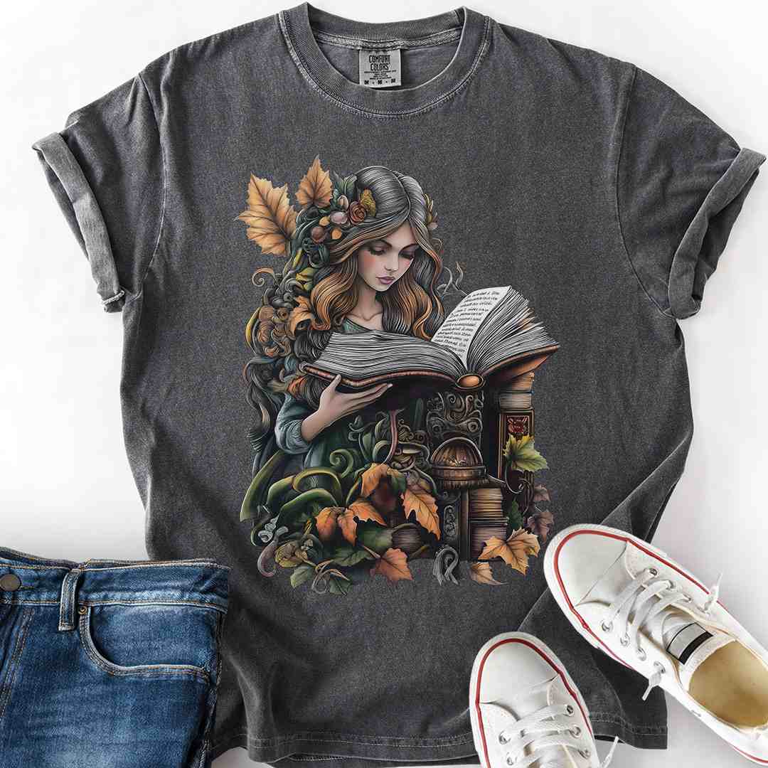Autumn Fairy Tale Reading T-Shirt