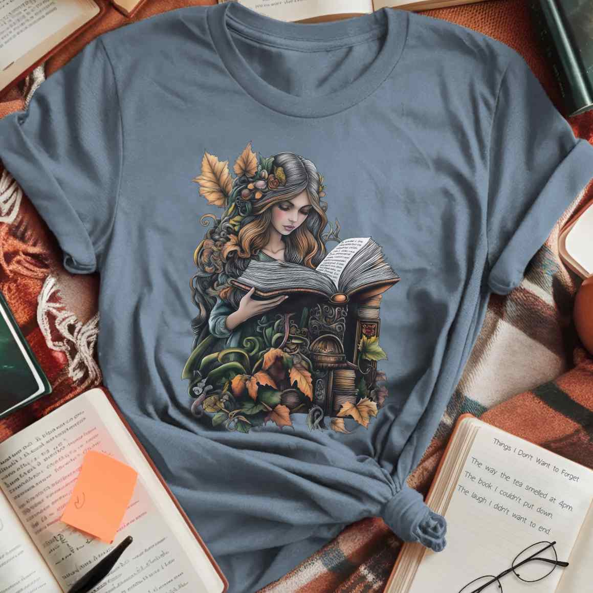 Autumn Fairy Tale Reading T-Shirt