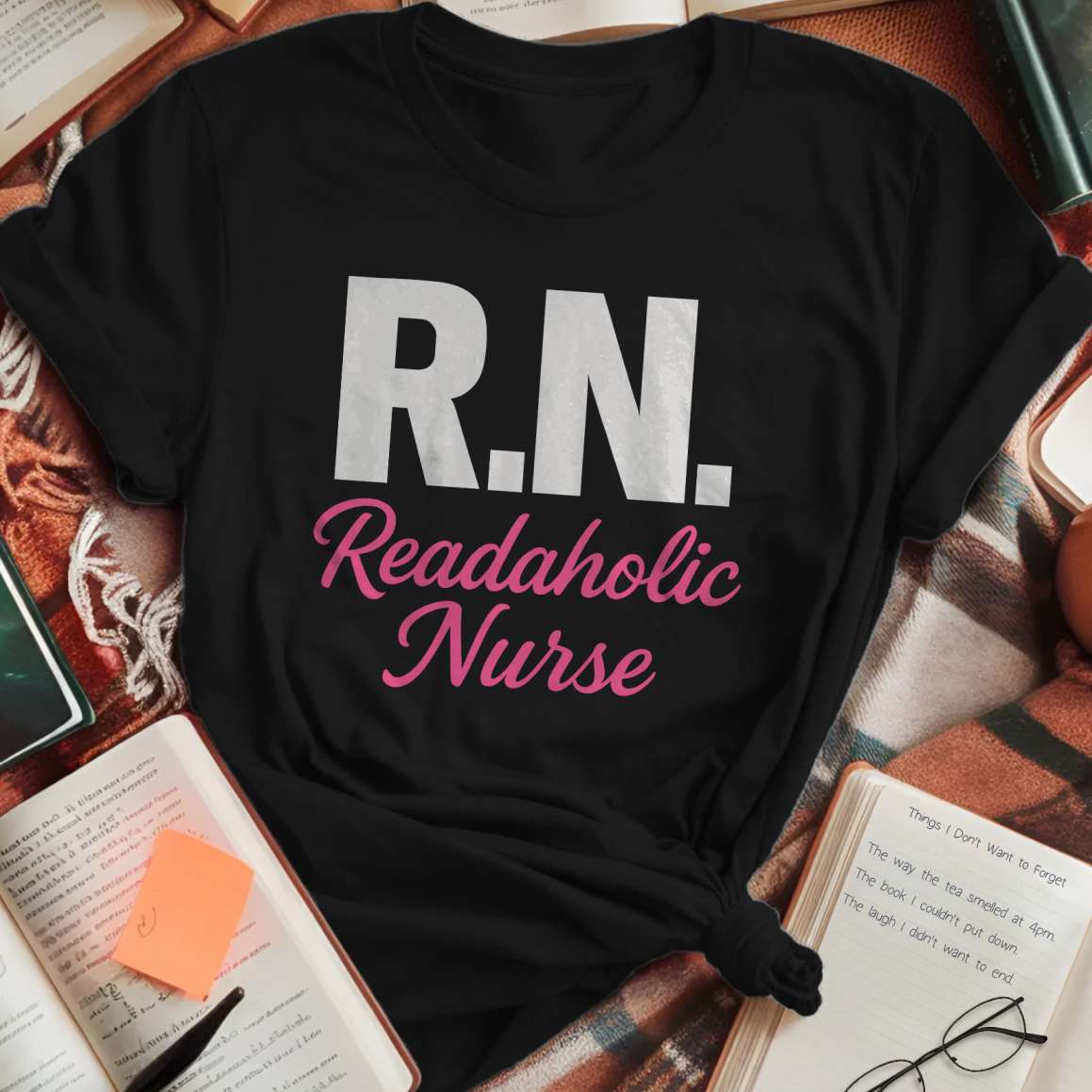 Readaholic Nurse T-Shirt