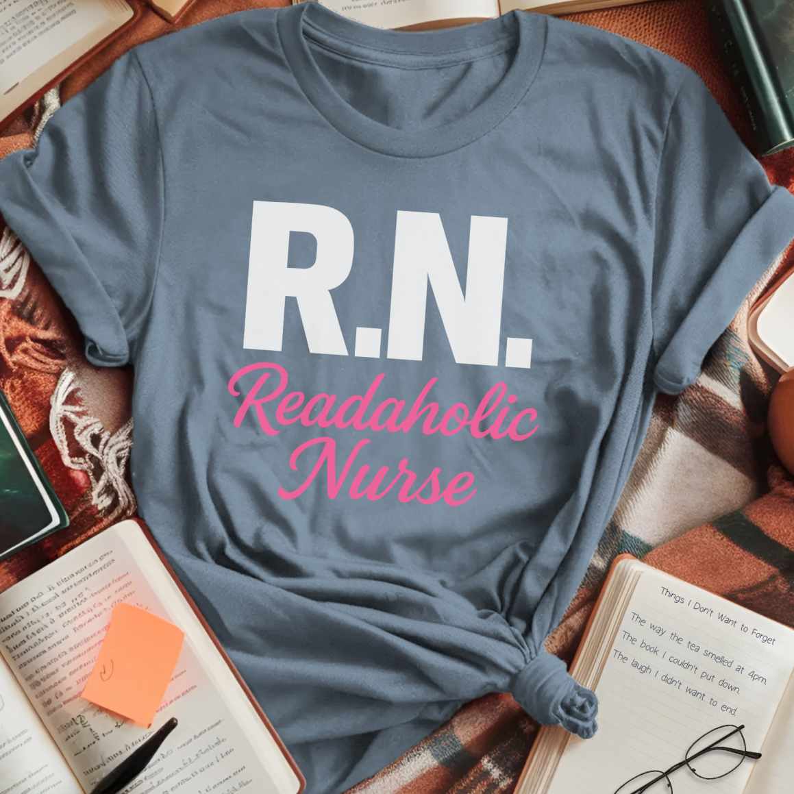 Readaholic Nurse T-Shirt