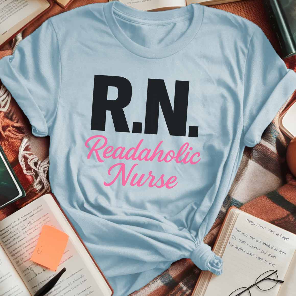 Readaholic Nurse T-Shirt