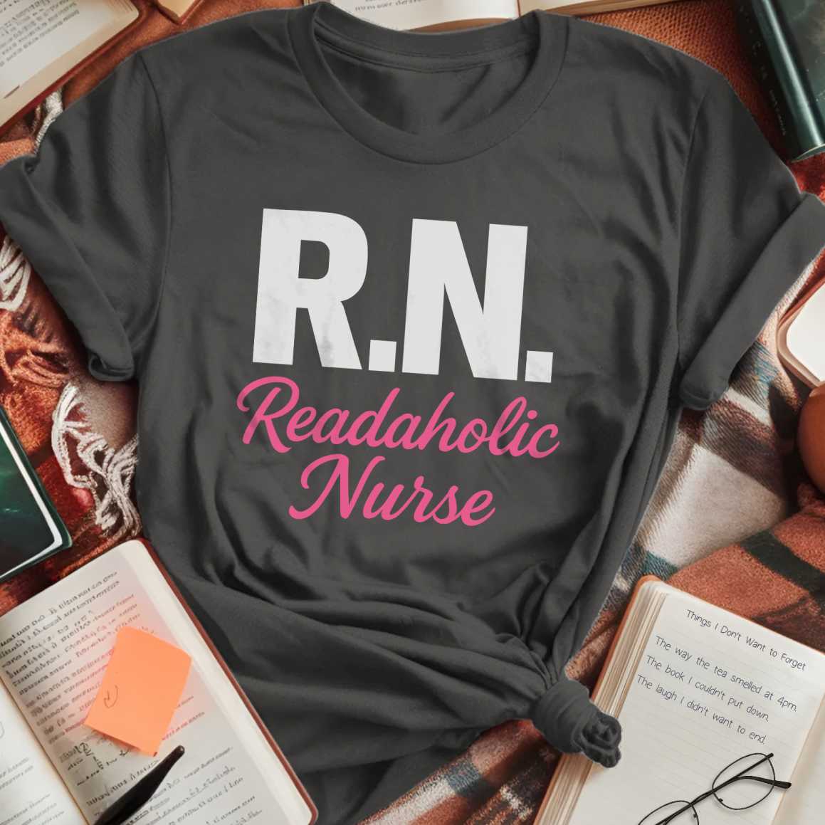 Readaholic Nurse T-Shirt