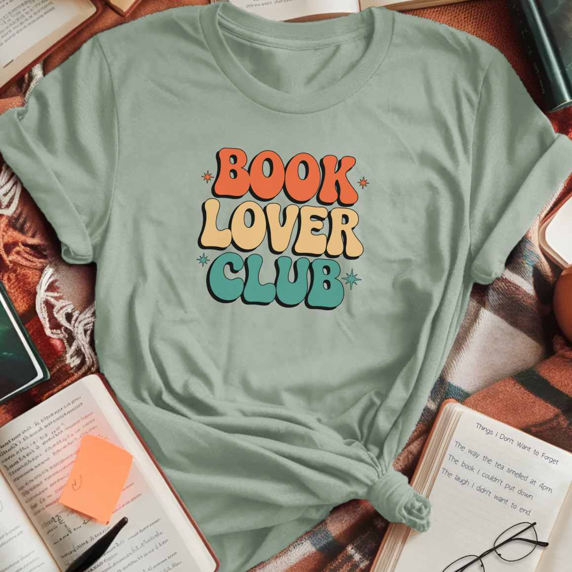 Book Lover Club T-Shirt