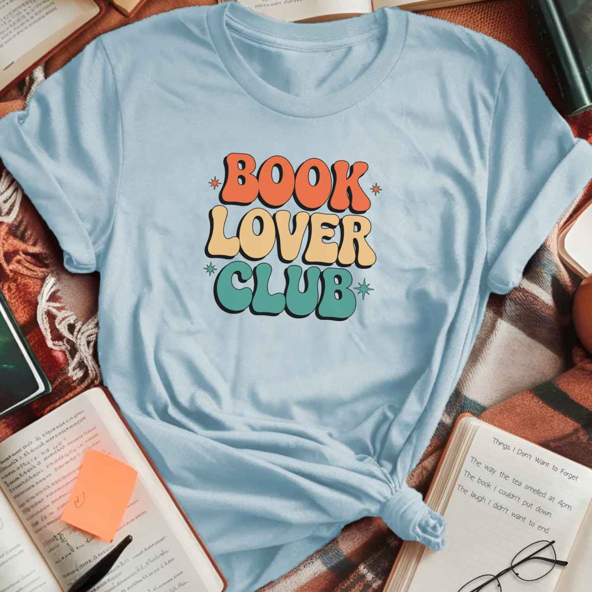 Book Lover Club T-Shirt