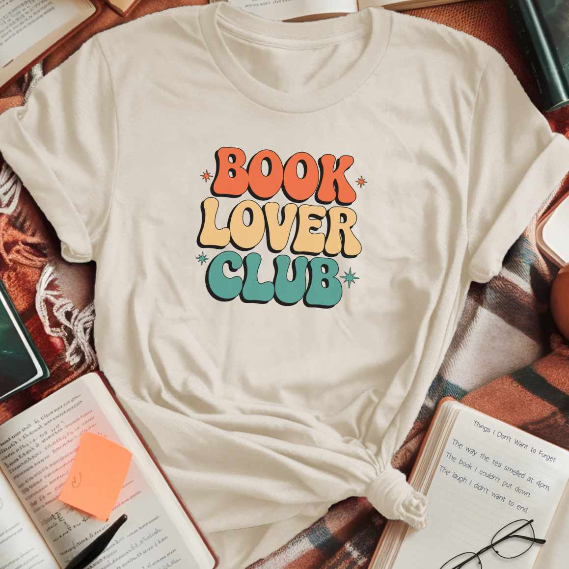 Book Lover Club T-Shirt