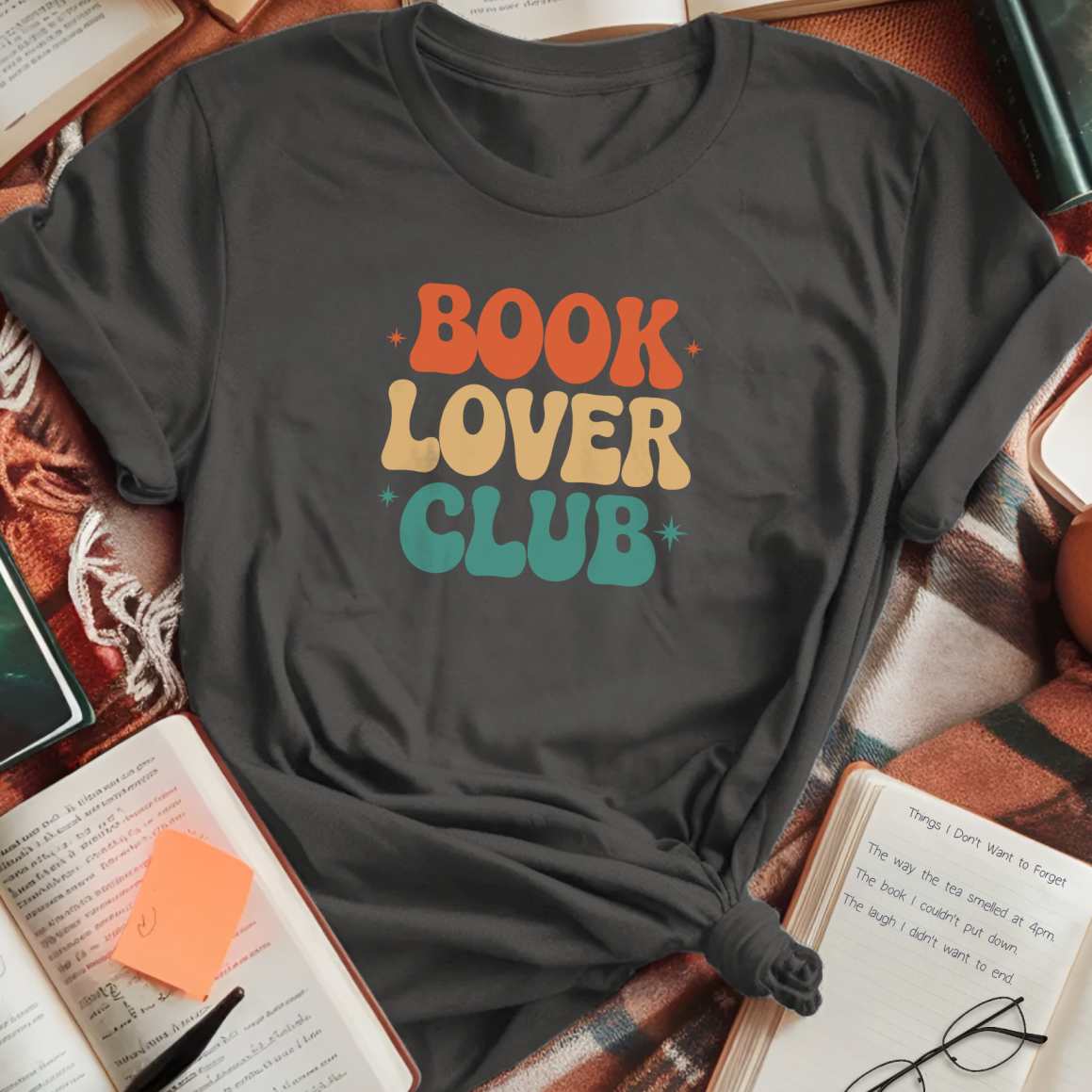 Book Lover Club T-Shirt