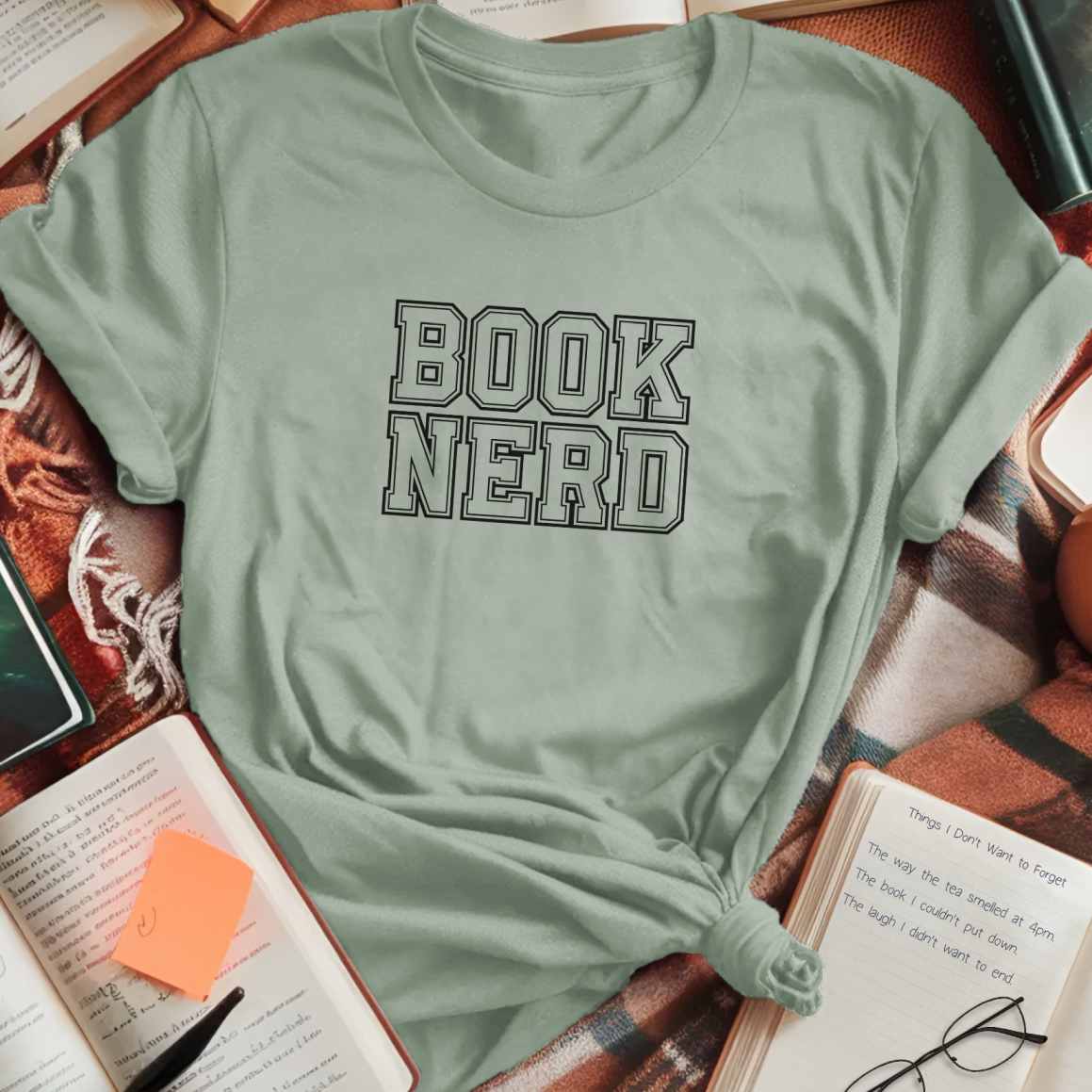 Book Nerd Varsity T-Shirt