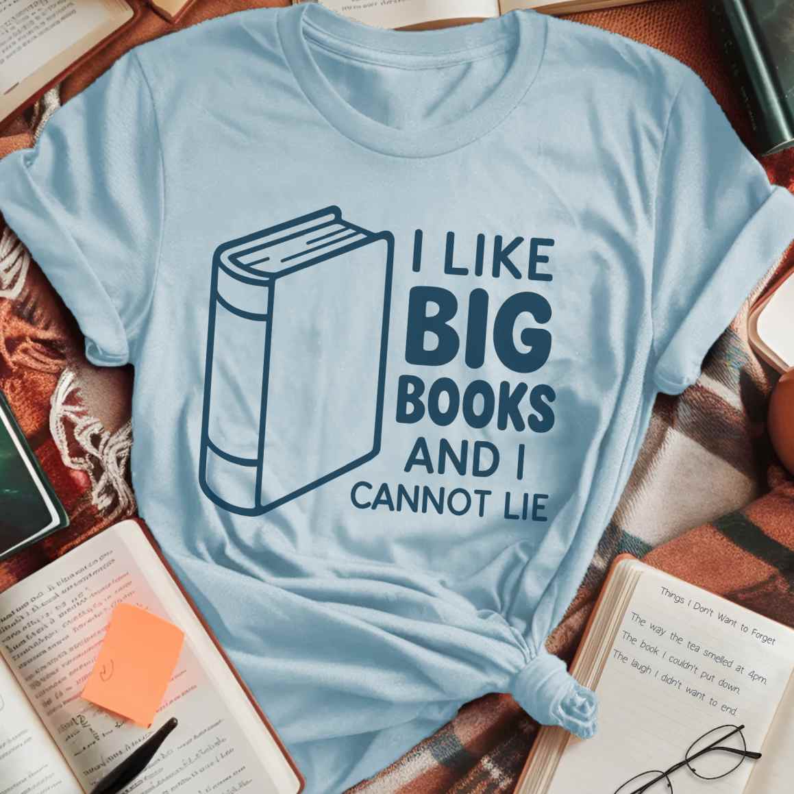 I Like Big Books T-Shirt