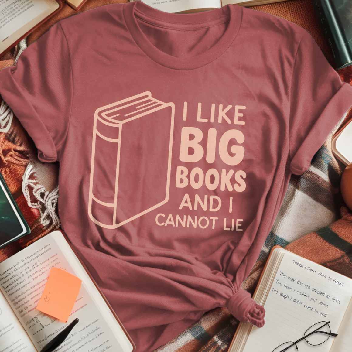 I Like Big Books T-Shirt