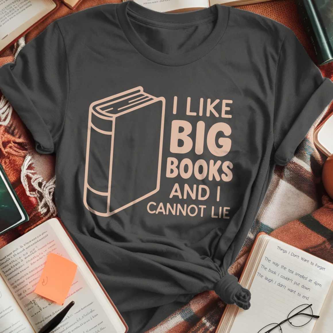 I Like Big Books T-Shirt