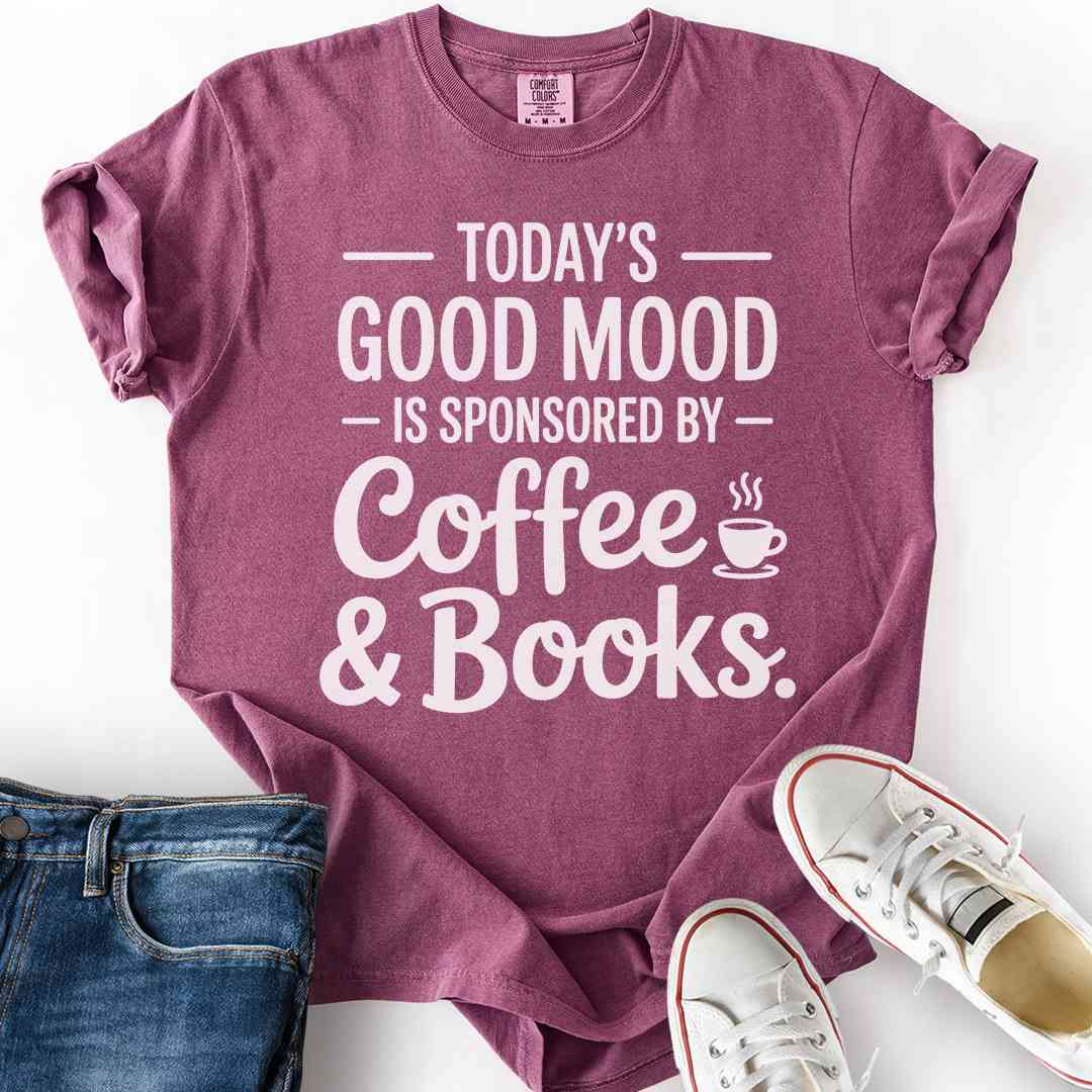 Mood Sponsored By Books T-Shirt