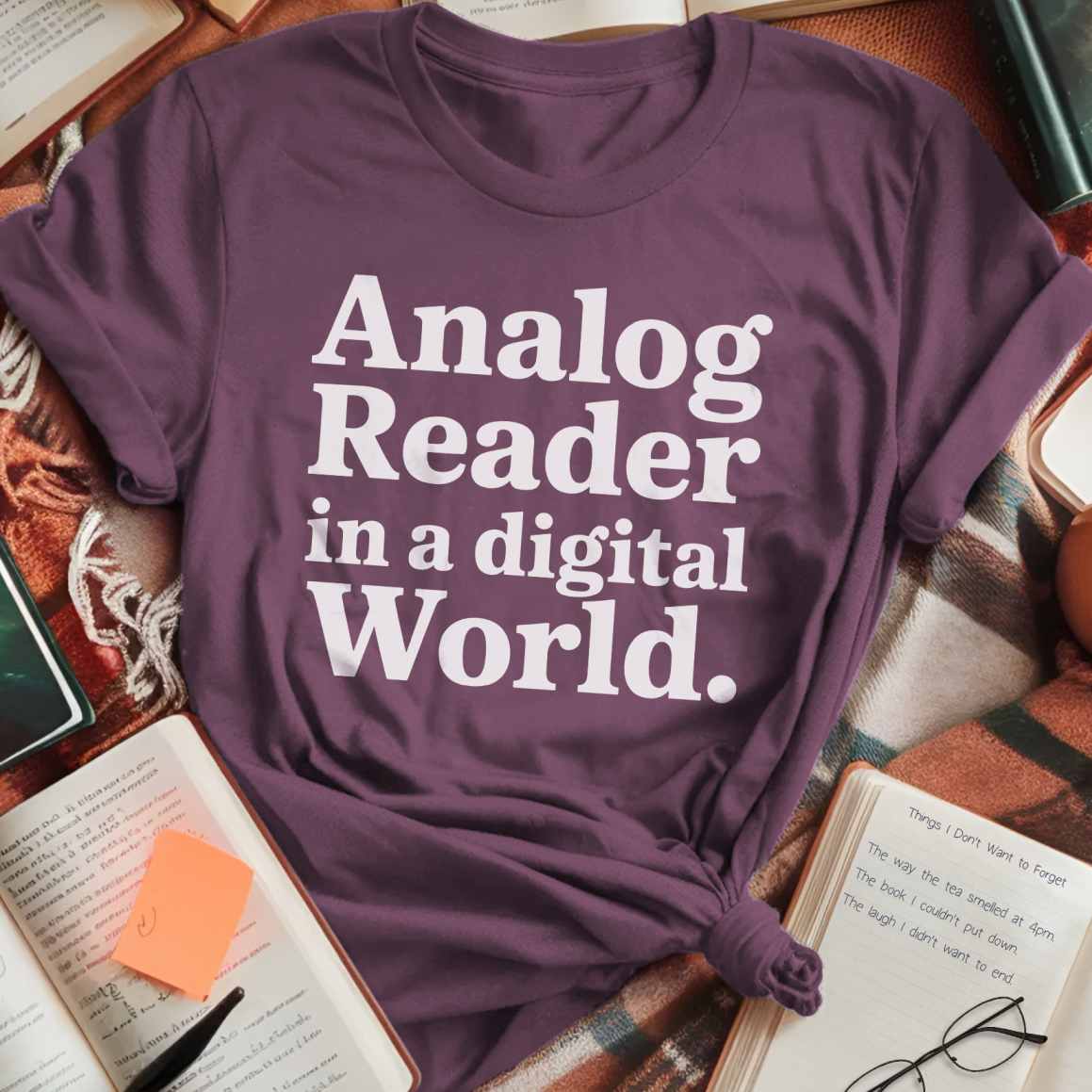 Analog Reader T-Shirt