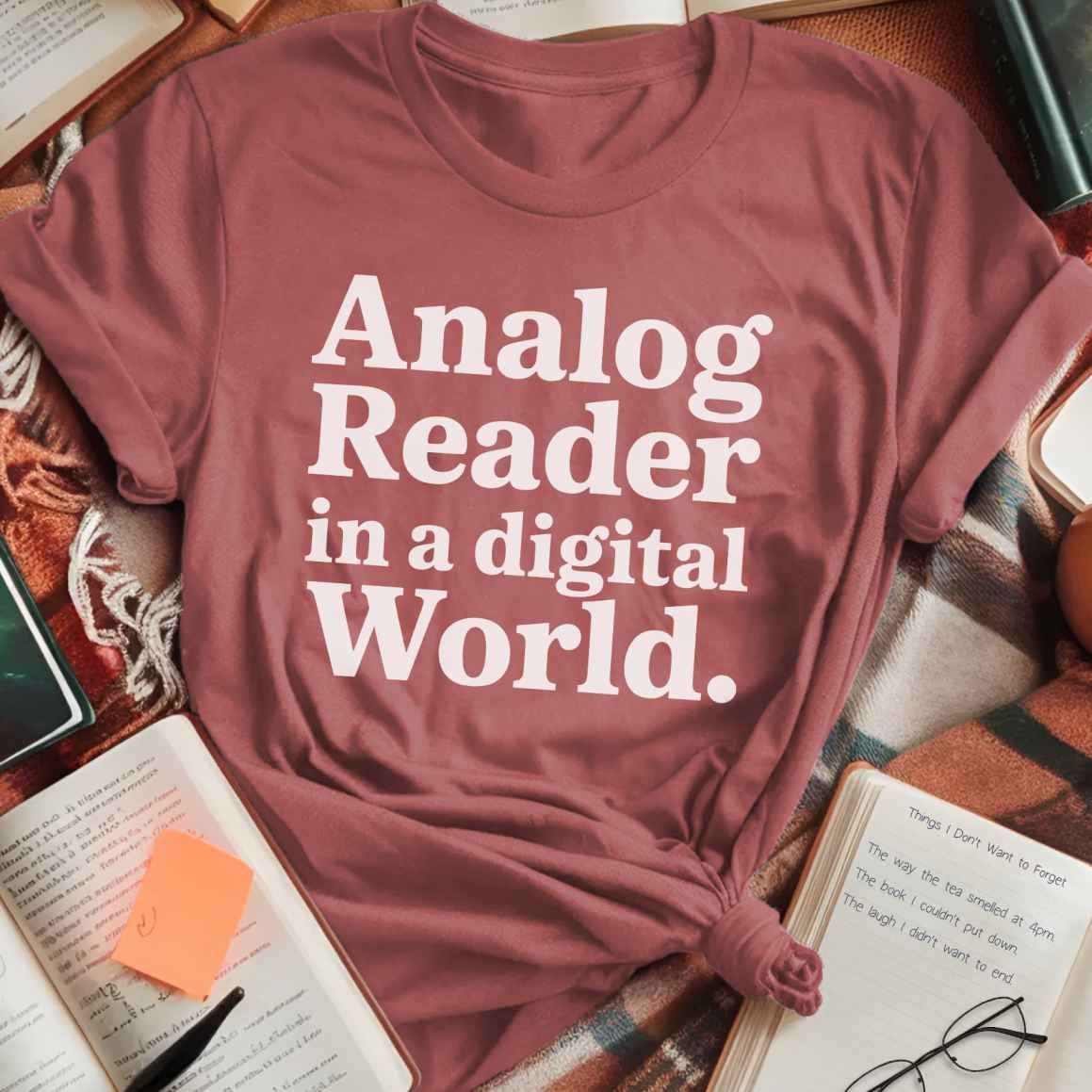 Analog Reader T-Shirt