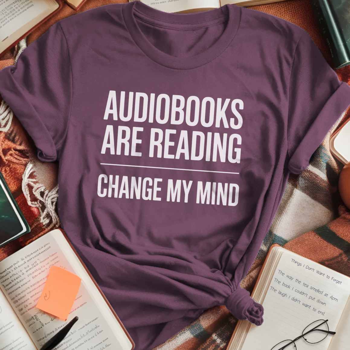 Audiobooks Are Reading T-Shirt